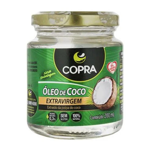 Oleo De Coco Extravirgem 200Ml