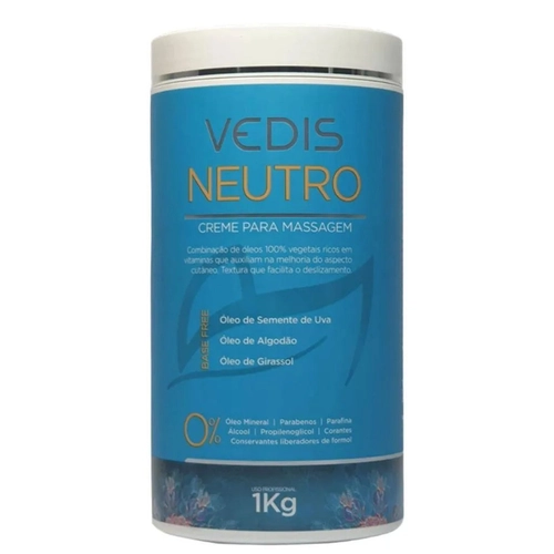 Creme De Massagem Neutro Veddis 1Kg