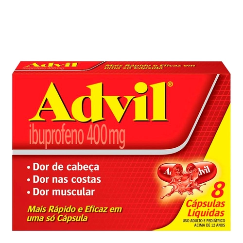 Advil 400Mg 8Cps