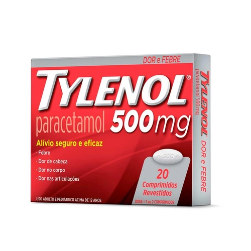 Tylenol 500Mg 20Cpr