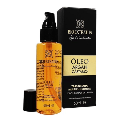 Óleo de Tratamento Argan e Cártamo Bio Extratus 60ml