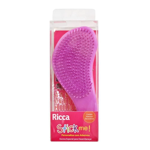 Escova de Cabelo Ricca Infantil Stick Me Ref 247