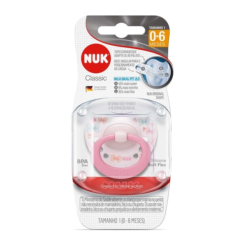 Chupeta Signature Nuk 7341 F1 Girl