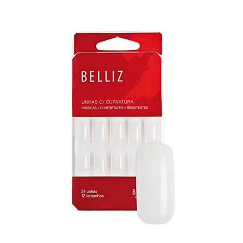 Unhas Postiças Belliz Curvatura Ref 1202