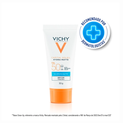 Protetor Solar Capital Soleil Hydra Matte Vichy Fps50 30G