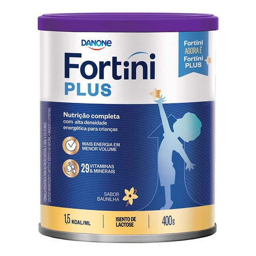 Fortini Plus Sabor Baunilha 400G