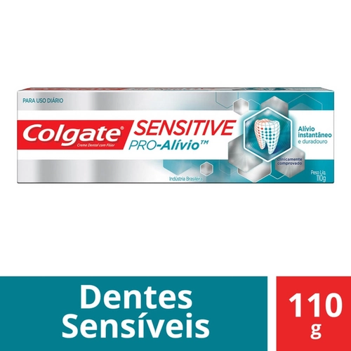 Creme Dental Colgate Sensitive Pró Alívio Imediato Original 110G