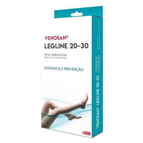 Meia Venosan Legline   Meia Calça20-30 M Pé Aberto Olinda