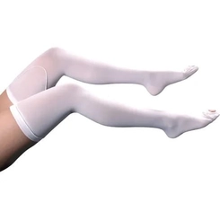 Meia Venosan Aes Meia Coxa 18Mmhg P Pé Aberto Branca