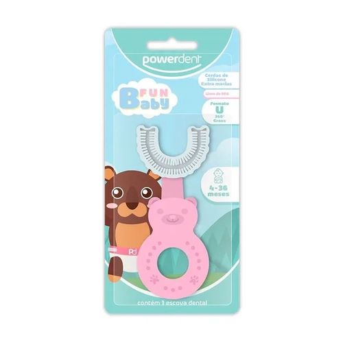 Escova Dental Powerdent Infantil Fun Baby