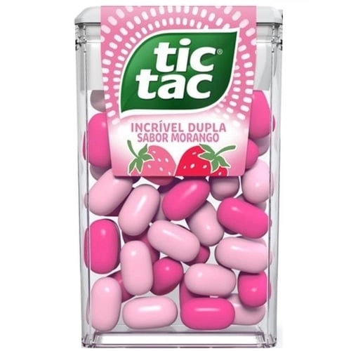 Pastilha Tic Tac Morango 16G