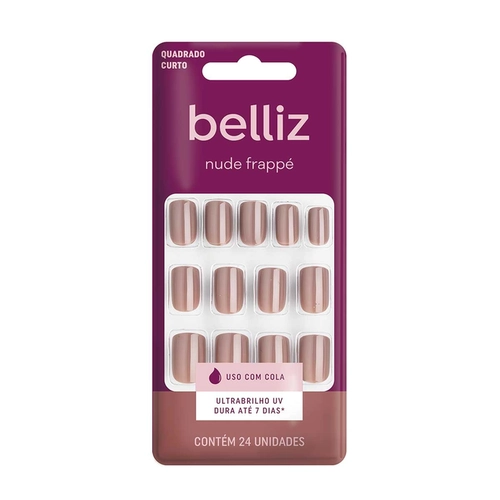 Unhas Postiças Belliz Nude Ref 1250
