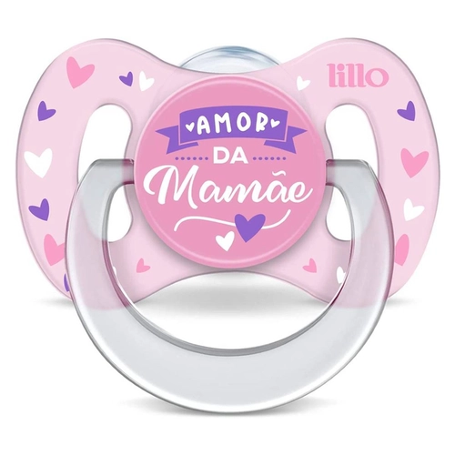 Chupeta Funny Lillo Amor Anatômico Silic 6 meses+ Menina