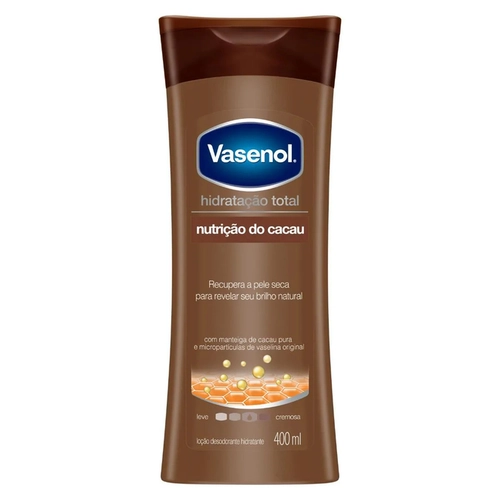 Locão Hidratante Vasenol Nutricao Cacau 200Ml