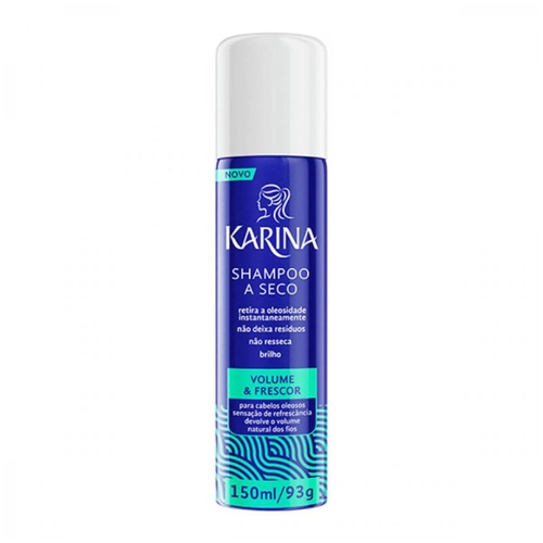 Shampoo a Seco Karina Volume e Frescor 150ml