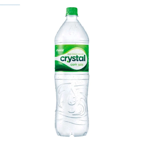 Água Crystal C/Gas 1,5L