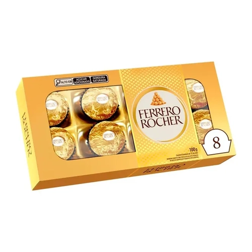 Bombom Ferrero Rocher T8 100G