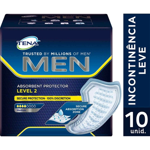 Absorvente Geriatrico Tena Men 10Un