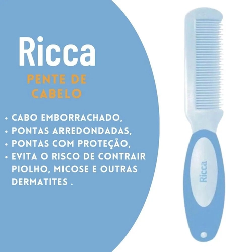 Pente Infantil Ricca Baby 1079 Azul