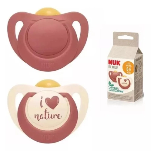 Chupeta Nature Nuk De Látex F2 Girl 7346 2Und