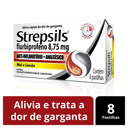Strepsils Mel/Limao 8Past