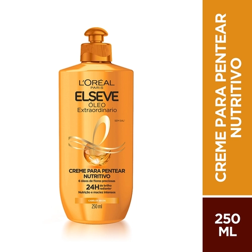 Creme Para Pentear Elseve Óleo Extraordinário 250ml