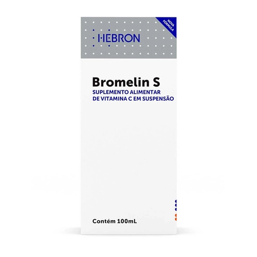 Bromelin S Suspensão 100Ml