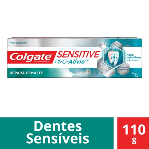 Creme Dental Colgate Sensitive Pró Alívio Repara Esmalte 110G
