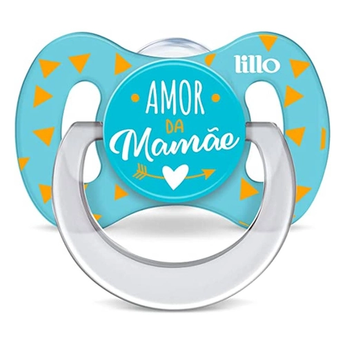 Chupeta Funny Lillo Amor Anatômico Silic 6 meses+ Menino