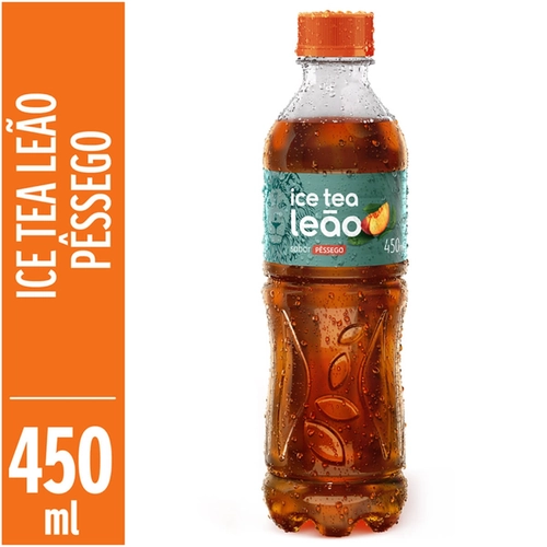 Cha Matte Leão Ice Tea Pessego 450Ml
