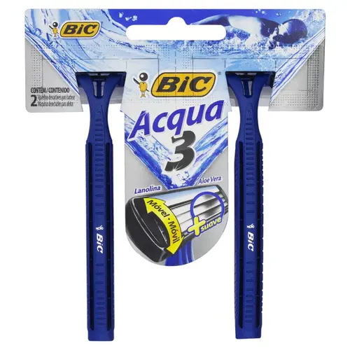 Aparelho de Barbear Bic Acqua 2 Unidades