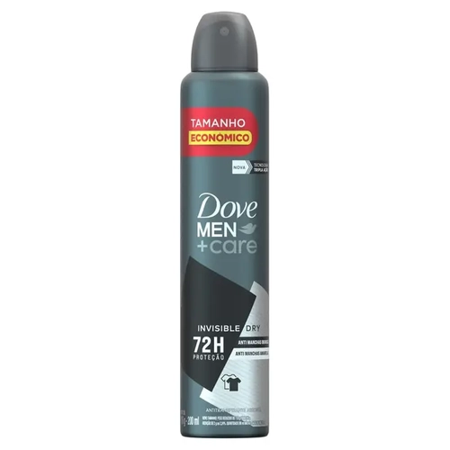 Desodorante Aerosol Dove Men+Care Invisible Dry 200ml