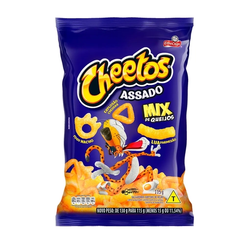 Chips Cheetos Mix Queijos 95G