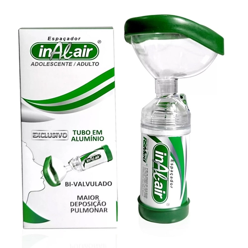 Espaçador Inal Air Aluminio Adulto