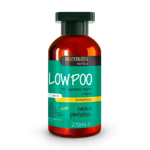 Shampoo Bio Extratus Low Poo Cachos Perfeitos Botica 270ml