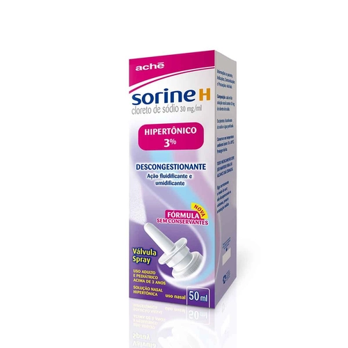 Sorine H 3% Solução Nasal 50Ml