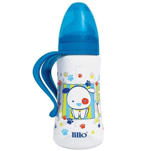 Mamadeira Lillo Design Fashion 6 meses+ Azul 300ml