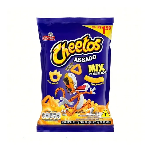 Chips Cheetos Mix Queijos 41G