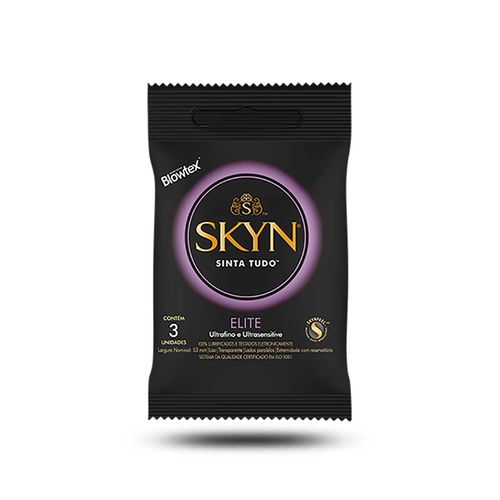 Preservativo Skyn Blowtex  Elite 3 Unidades
