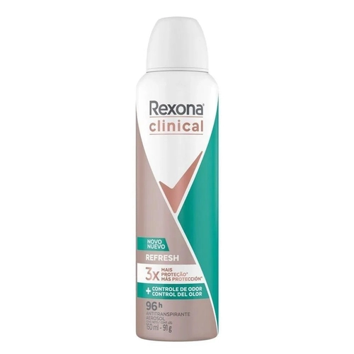 Desodorante Aerosol Rexona Clinical Refresh 150ml