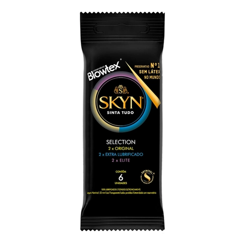 Preservativo Skyn Blowtex  Selection 6 Unidades