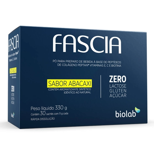 Fascia 30 Saches Sabor Abacaxi