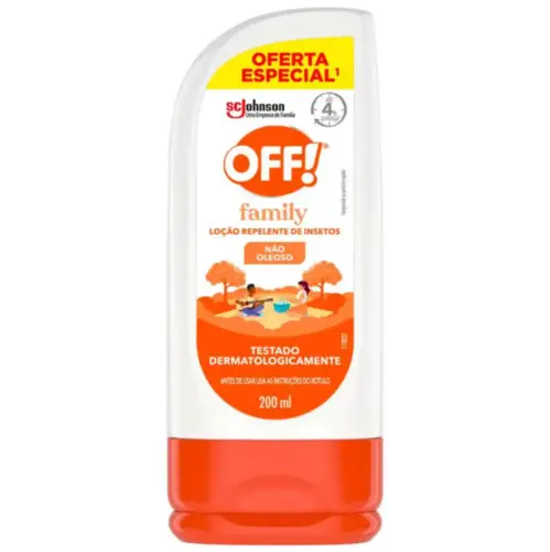 Repelente De Insetos Off! Family Loção 200ml