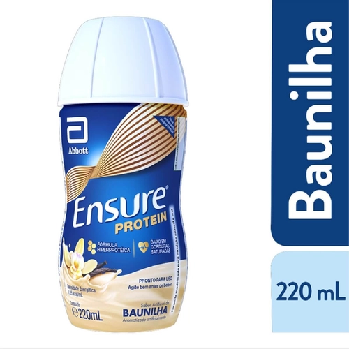 Suplemento Adulto Ensure Protein Baunilha 220Ml