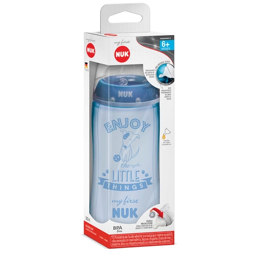 Mamadeira My First Nuk 7055 F2 Boy 300Ml