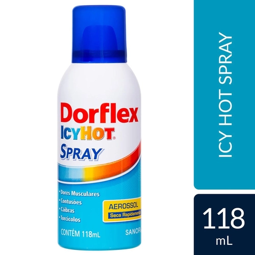 Dorflex Icy Hot  Spray 118Ml