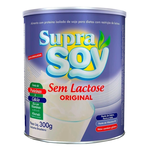 Supra Soy Sem Lactose Original 300G