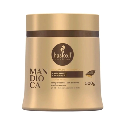 Máscara De Tratamento Haskell Mandioca 500G