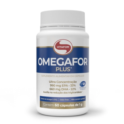 Omegafor Plus Vitafor 60 Cápsulas