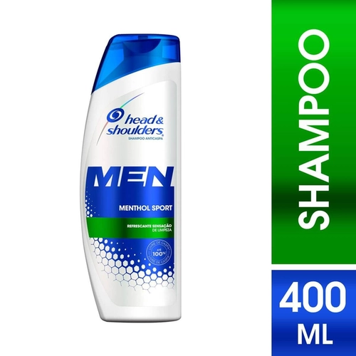 Shampoo Anticaspa Head & Shoulders Menthol 400ml